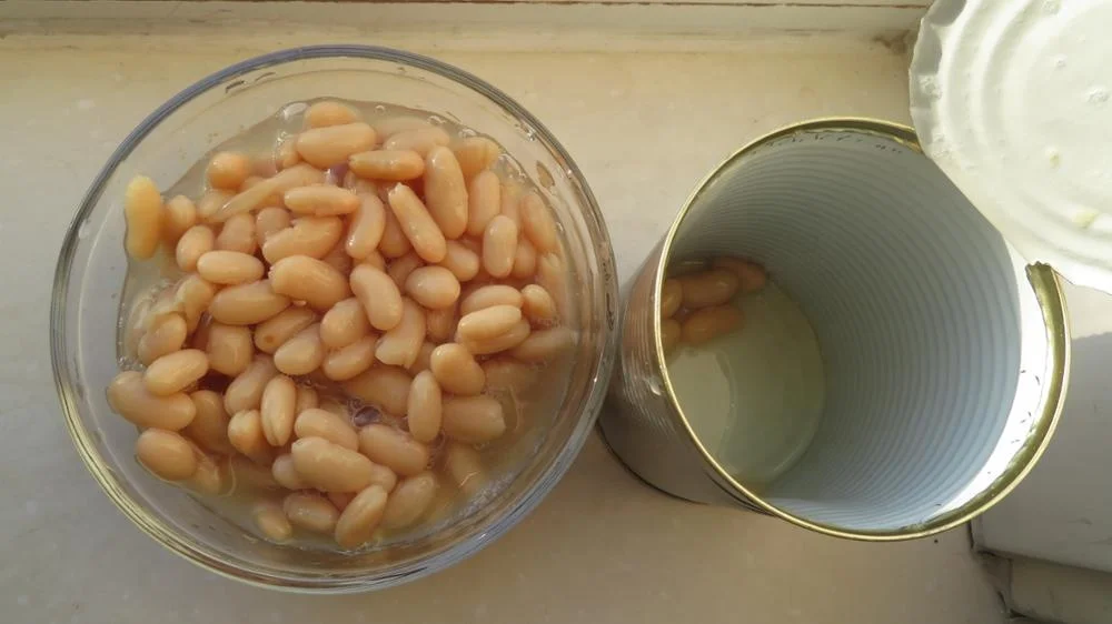 
Canned White Kidney beans in brine 