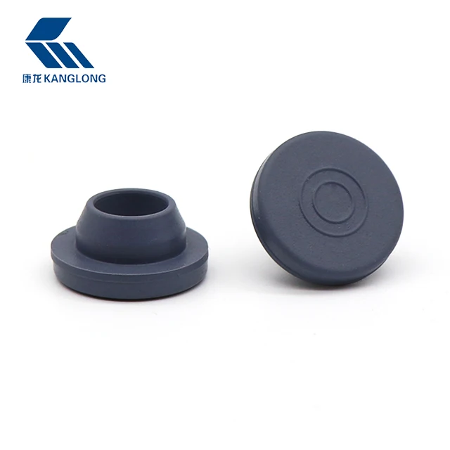Top quality injection buty rubber stopper 20mm for antibiotic glass vials