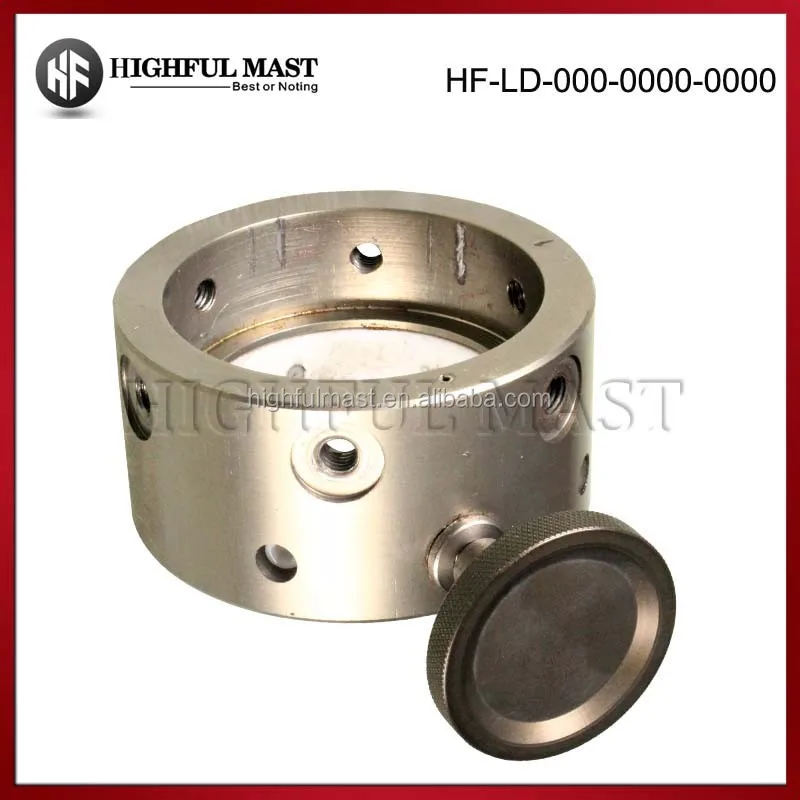 
hand pumped portable lighting pole light weight telescopic pneumatic mast 