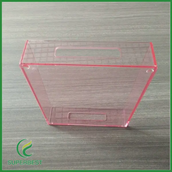 Customize acrylic material wine glass holder tray