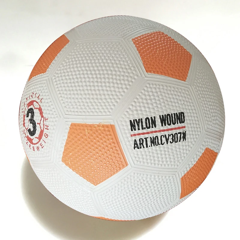 Colorful Custom Rubber Particle Surface Kids Soccer Ball Football
