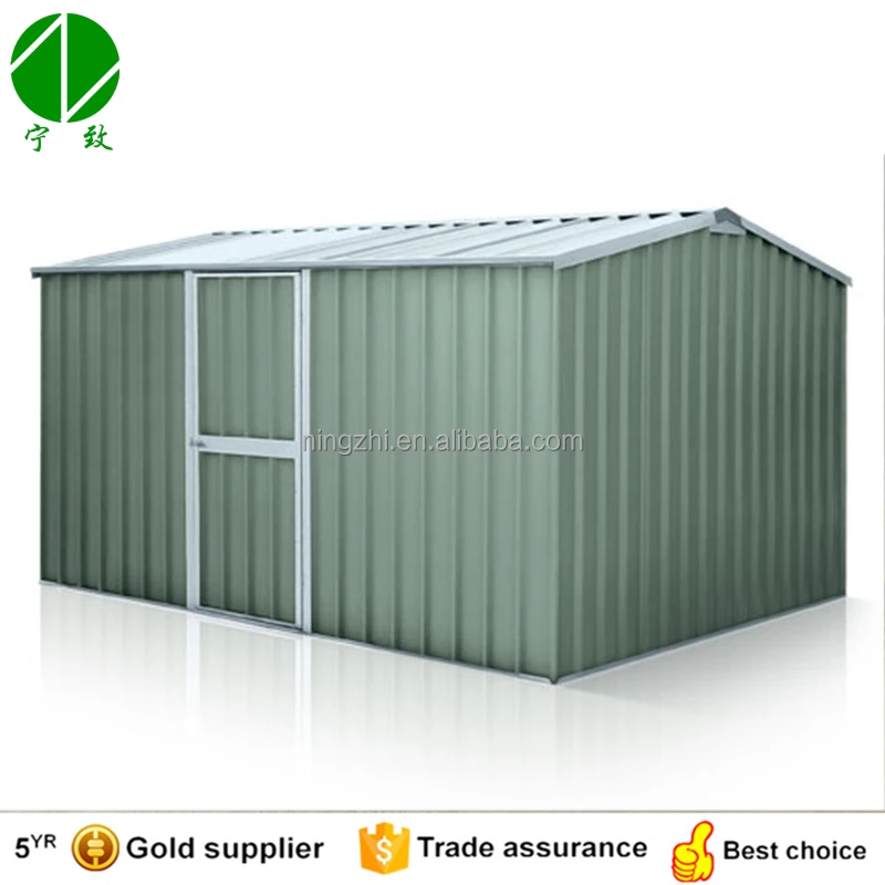 Portable steel frame outdoor garden shed / storage