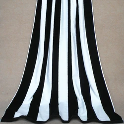 Dyed yarn jacquard velour cotton beach towel stripe beach towels