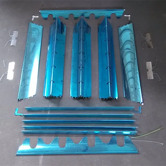 
grille fluorescent light fixture 