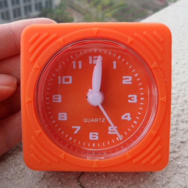2019 Colorful Silicone Clock Alarm Many Colors In Stock