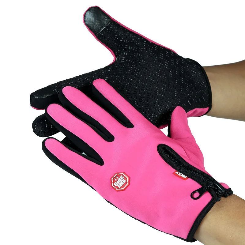 Mountain Bike Gloves TouchScreen Racing Gloves Winter Warm Motocross Gloves