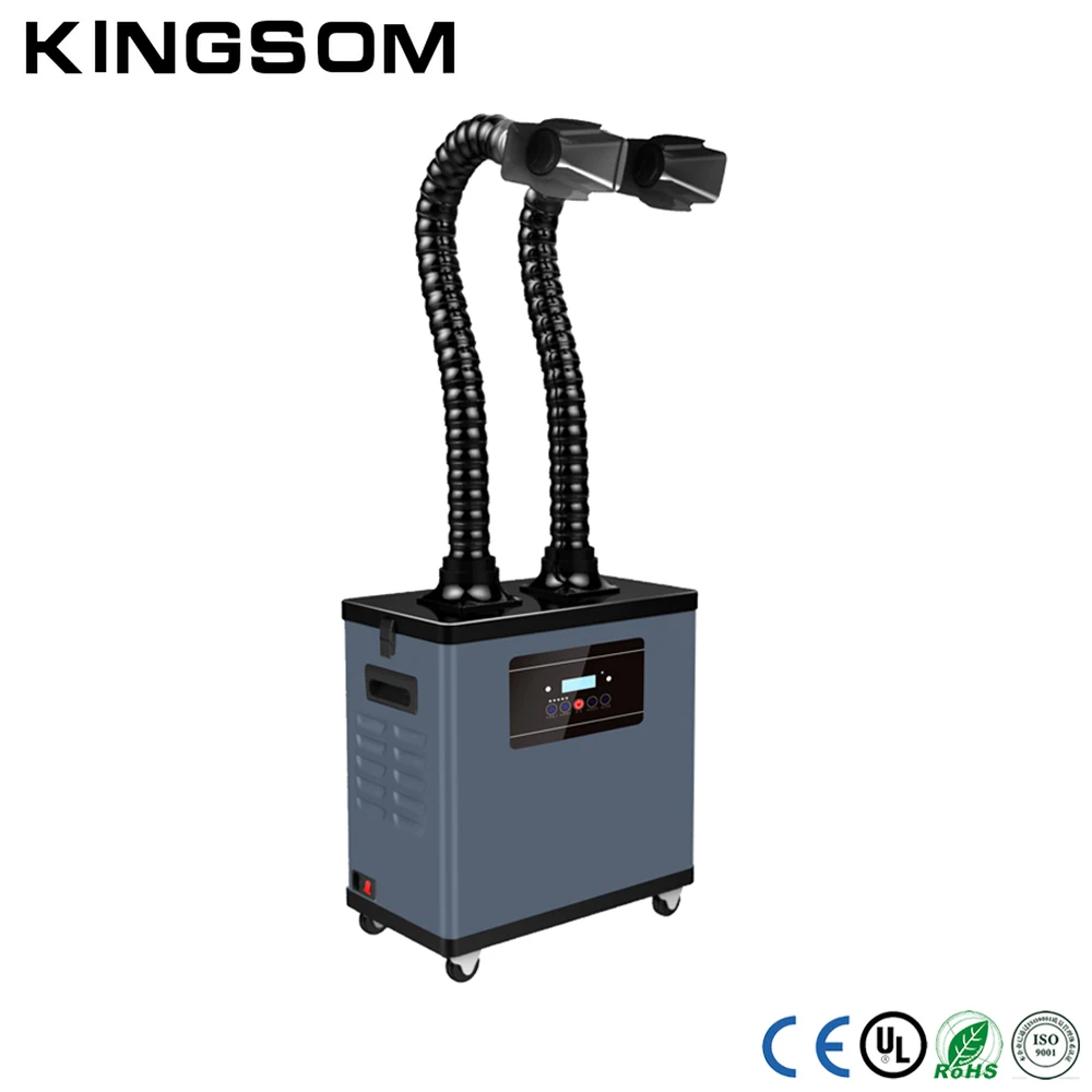 Lowest Price Beauty Salon Hepa Air Purifier , Hair Salon Fume Extractor Machine