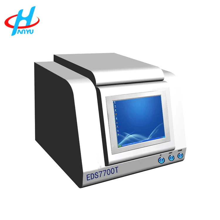 Металлоанализатор EDS7700T xrf машина для проверки чистоты золота с детектором SDD