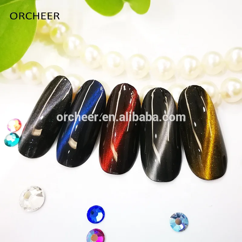 
Orcheer 3D 5D cat eyes effect Magnetic pigment powder for nails 