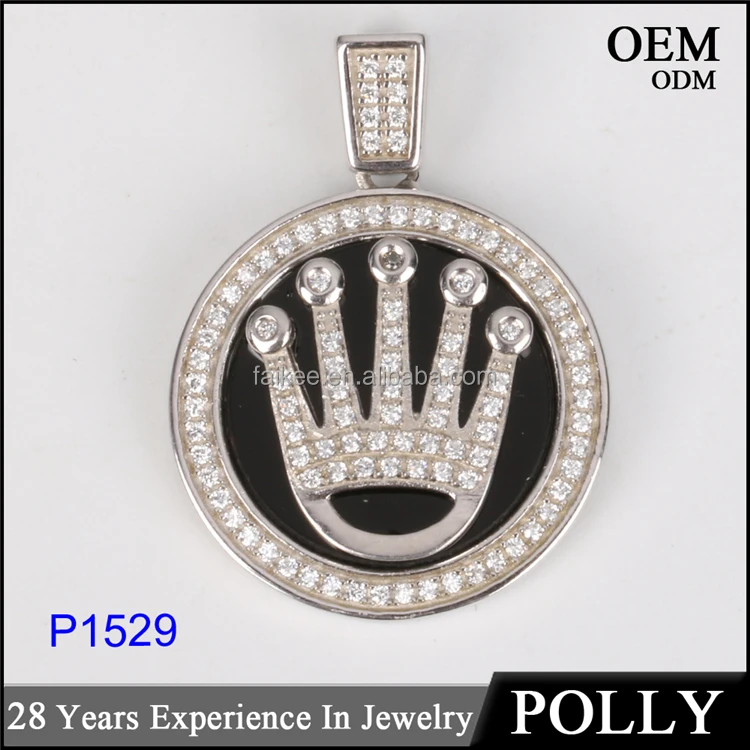 necklace factory supply cool pendant for men gold coin pendant