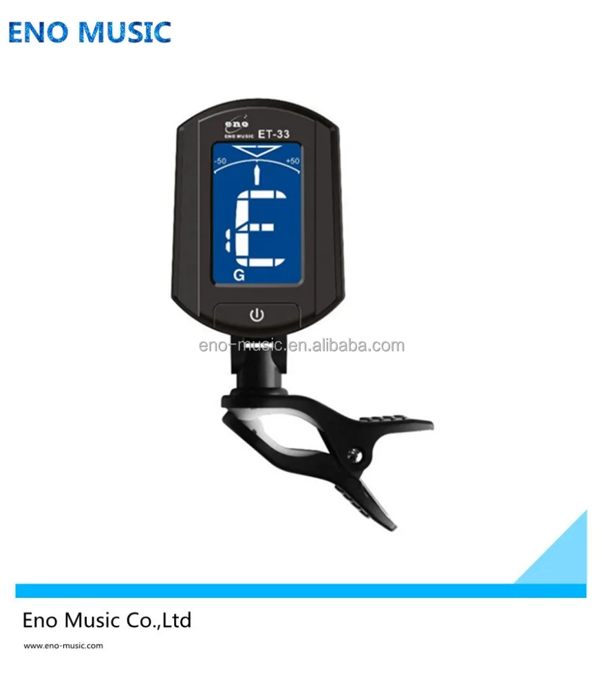 
LCD Clip-On Digital Electronic Acoustic Guitar Tuner ET33 