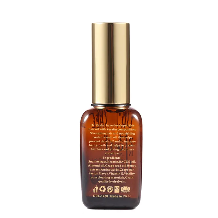 New Hair Care Product 2 In 1 Snail Smooth Shiny Keratin Hair Oil Private Label