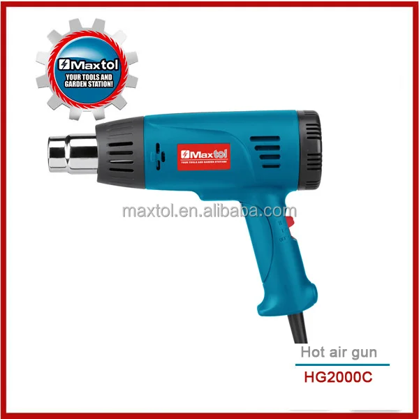2000W Professional Hot Air Heat Overload Protection Fast Hot Heat Gun Machine