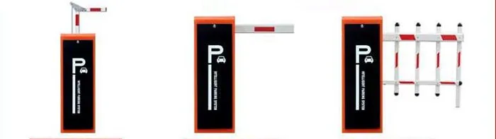 DC Motor Boom Barrier Gate with Safety Sensor and Remote Control Open Close