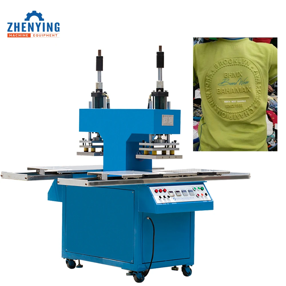 Steady 8T Pressure Heat Press Embossing Machine For Garment