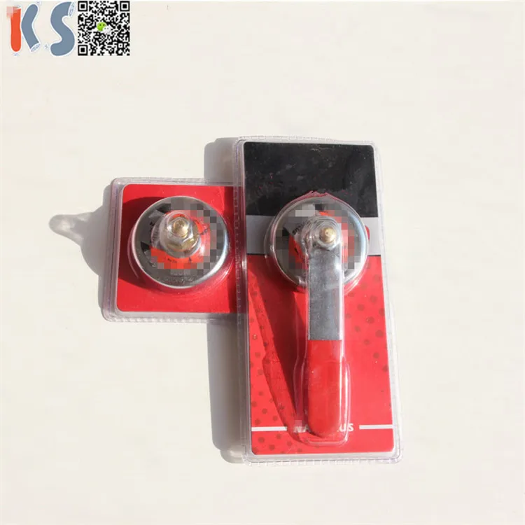 Industrial N35 Grade Neodymium Welding Ground Clamp Gold Coated round Arc Block Shapes with NDFEB Magnets