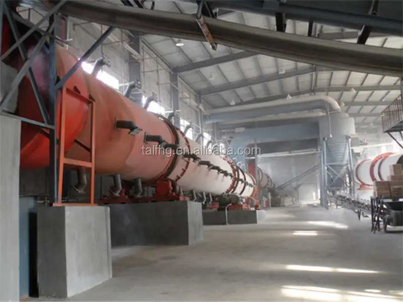 
NPK compound fertilizer granules humidity removing machine rotary dryer 