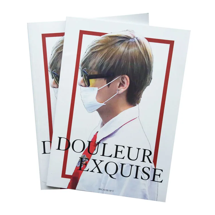 Пользовательская полноцветная бумага, картонная фотография, печать книг