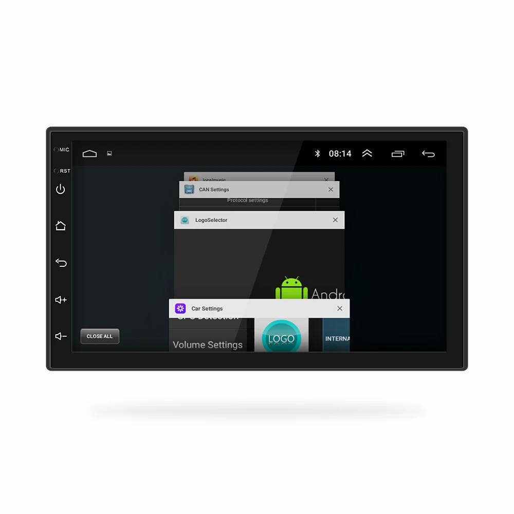 2Din 7inch Android radio Car Radio Android 11 Support USB  TF IR Multi-language and WiFi GPS Navigation Radio