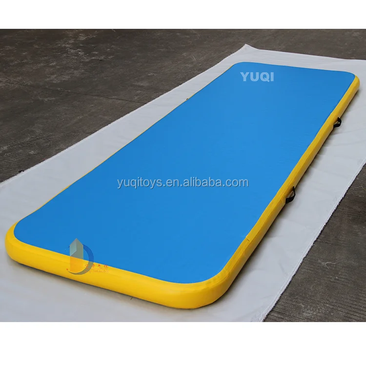 Customized logo inflatable air tumble track for gym inflatable air track for sale