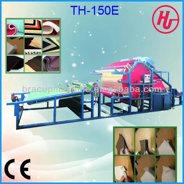 TH-150E Sponge Fabric Shoes Materials Bonding Lamination Machine