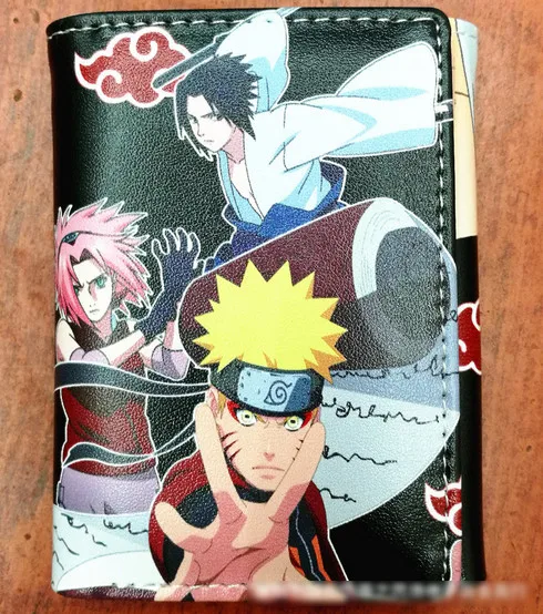 Anime wallet student PU pocket purse kids gifts purse