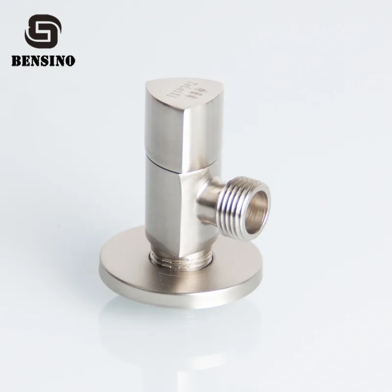 Triangle Shape Right Stop Angle Valve 1/2 Inch For Toilet Bathroom