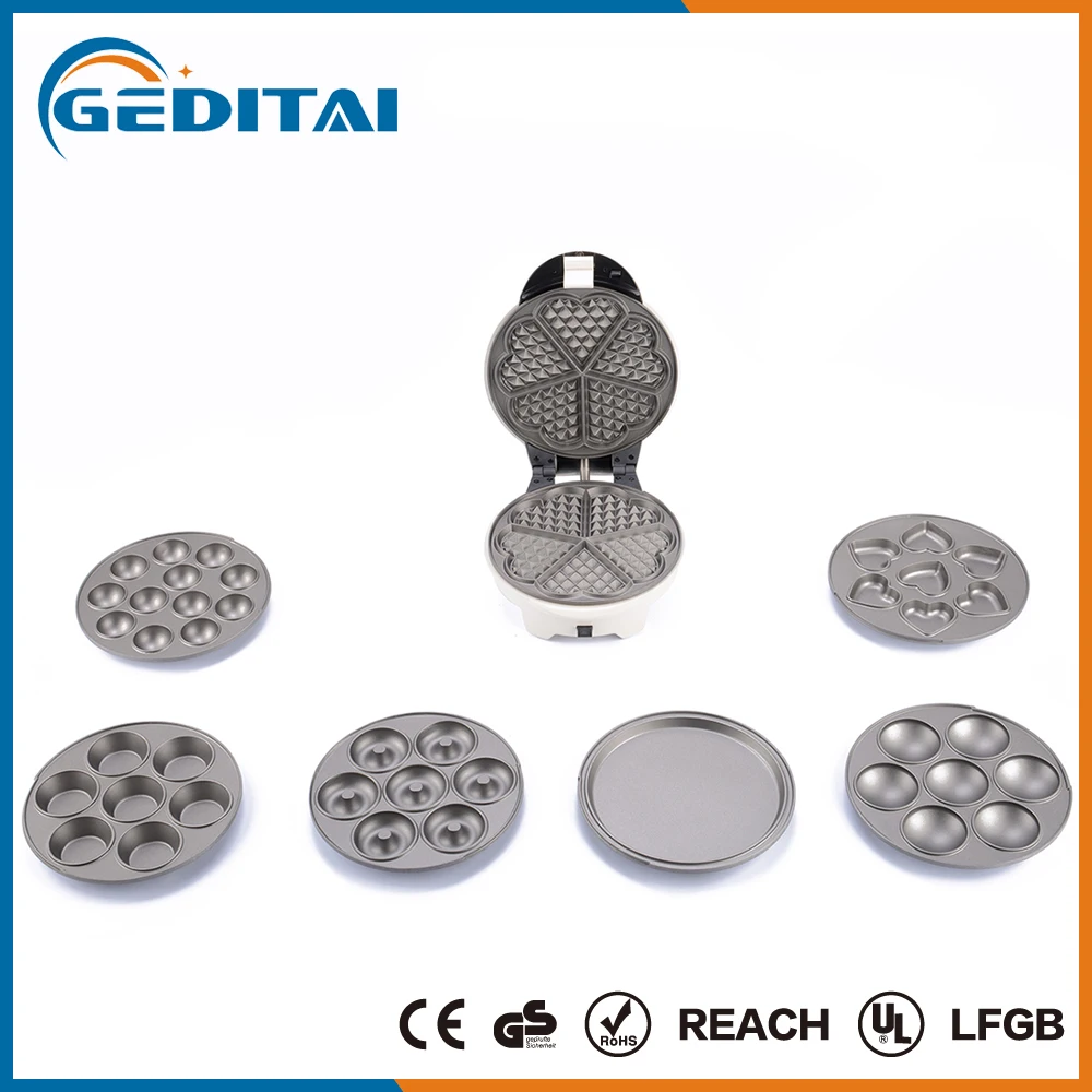 Hot sale 7 holes mini cup cake make with high quality and low price waffle maker
