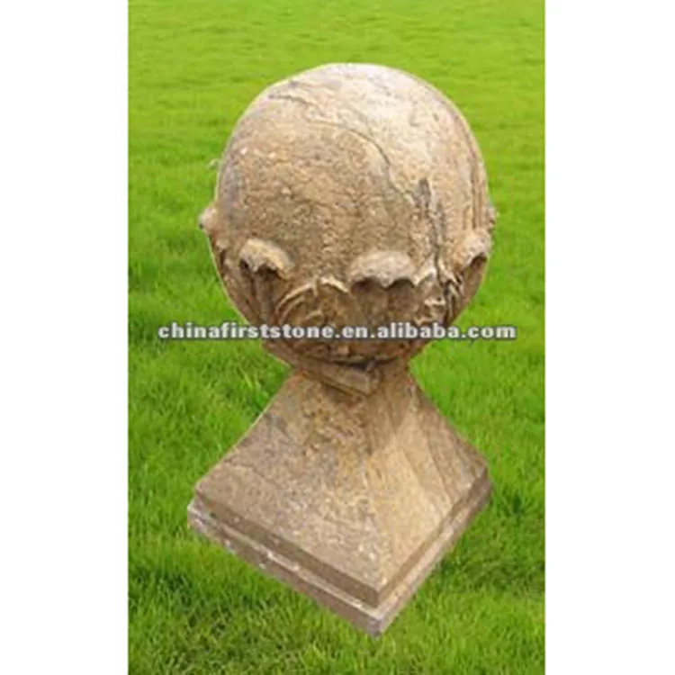 Stone Column Cap Carving Marble Roman Pillar Column Head Designs