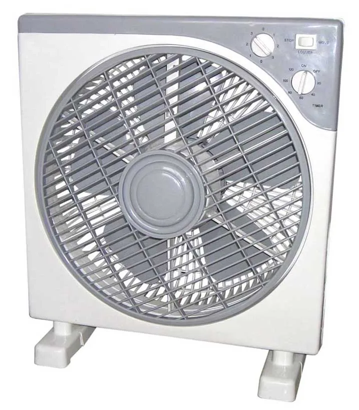 HOT SALE 10 inch 12 inch box fan with different colors