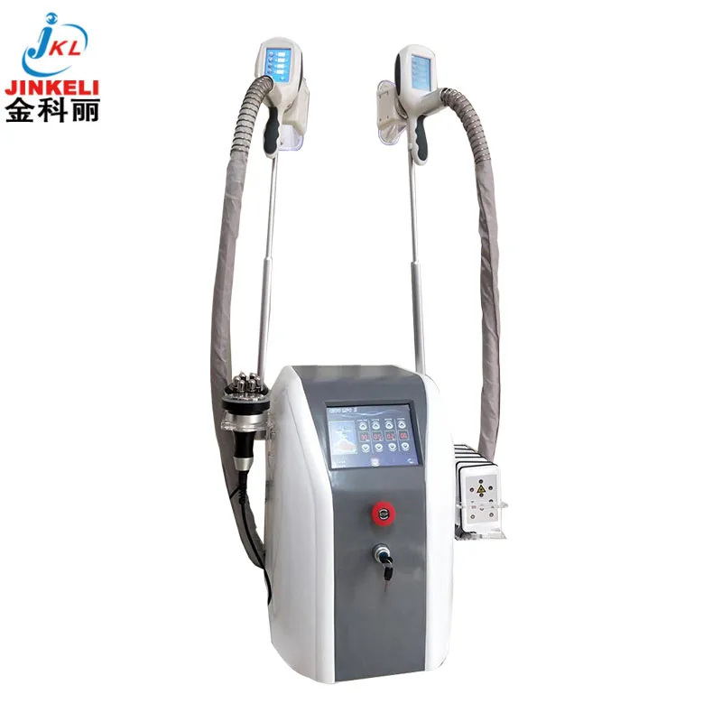 Вакуум липо кавитации РФ лазерная тонкая машина 2 крио Ручка Жира Замораживания портативный