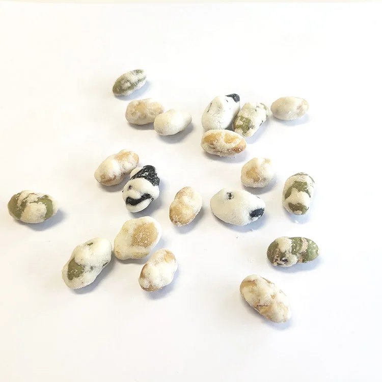Wasabi Flavor Coated Protein Three Bean Mixed Snacks