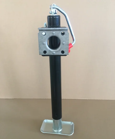 High Quality 2000lbs High-rise Mechanical Screw Jack with Flange