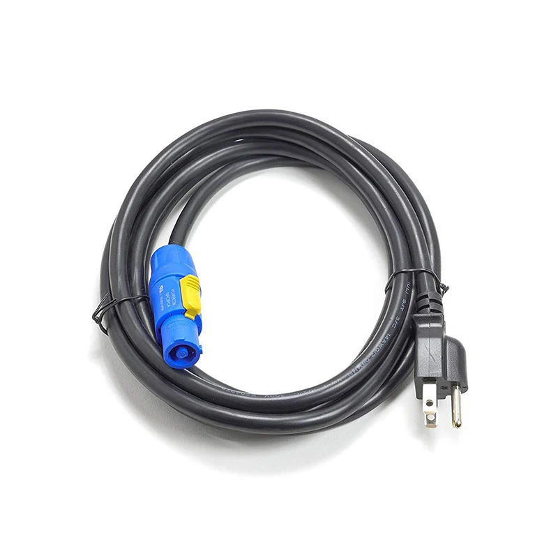 
Neutriks powerCON A to Edison Power Cable Cord 14/3 SJT 10 Feet 