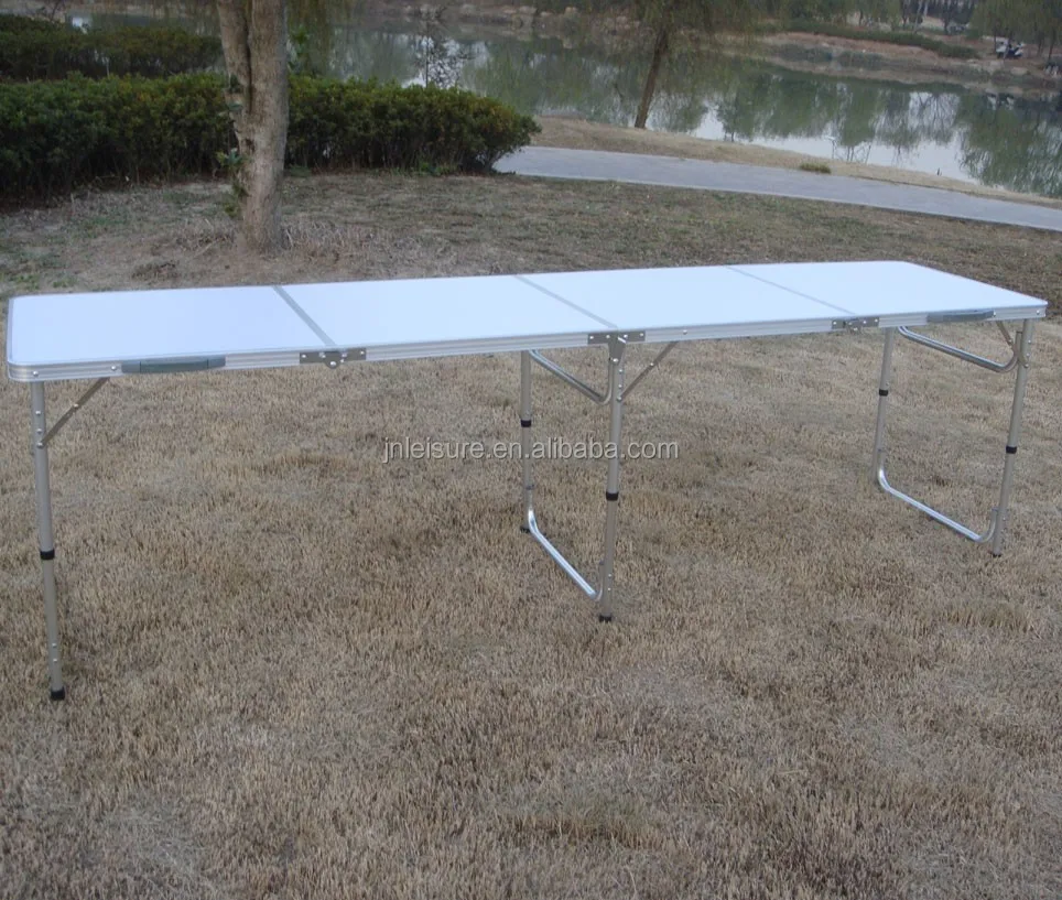  Высококачественный алюминиевый складной стол для пива и понга улицы