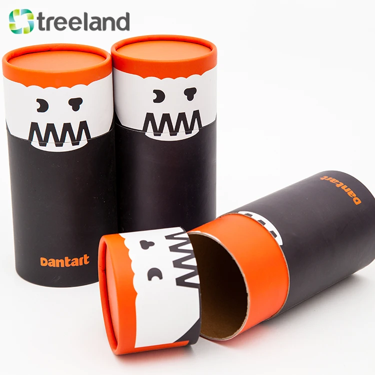 Factory Direct Sale Cylinder Paper Jar Food Safe Candy Package