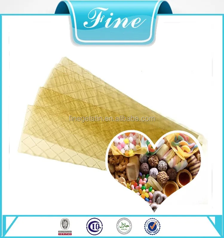 
Unflavored Gelatin Sheets Halal 