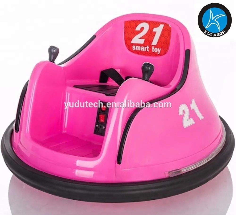 Детская электрическая машинка Waltzer с питанием от аккумулятора, игрушечная розовая машинка