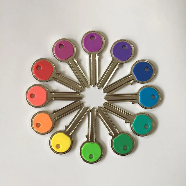 UL050 Universal Brass Material Plastic Head key Blank