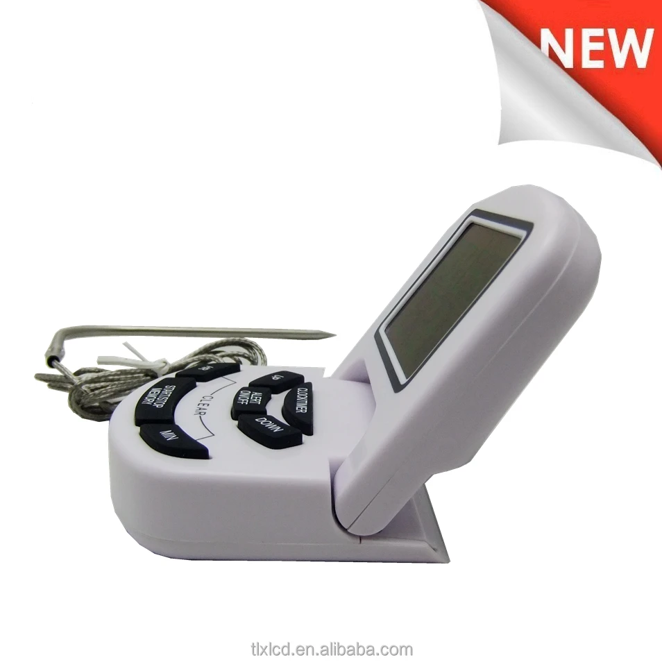 Multifunction Digital Cooking Thermometer/Timer for oven thermometer /bbq/Grill/pizza oven