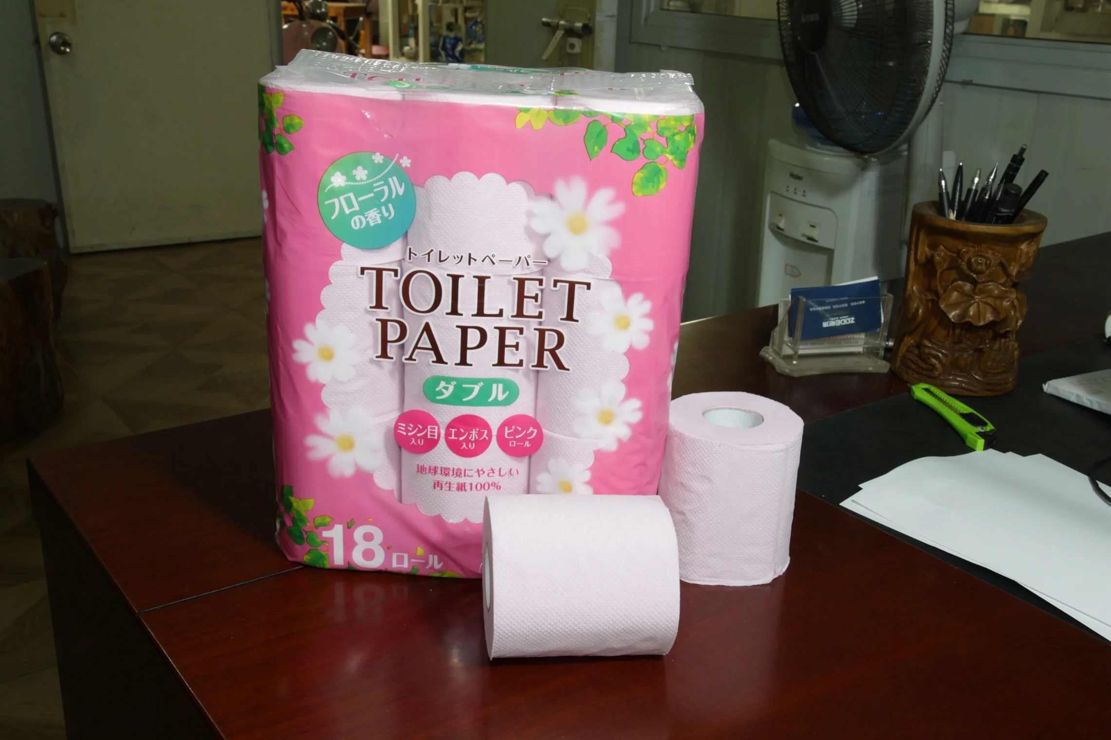 Full servo multi rolls toilet paper and kitchen towel paper packing machine