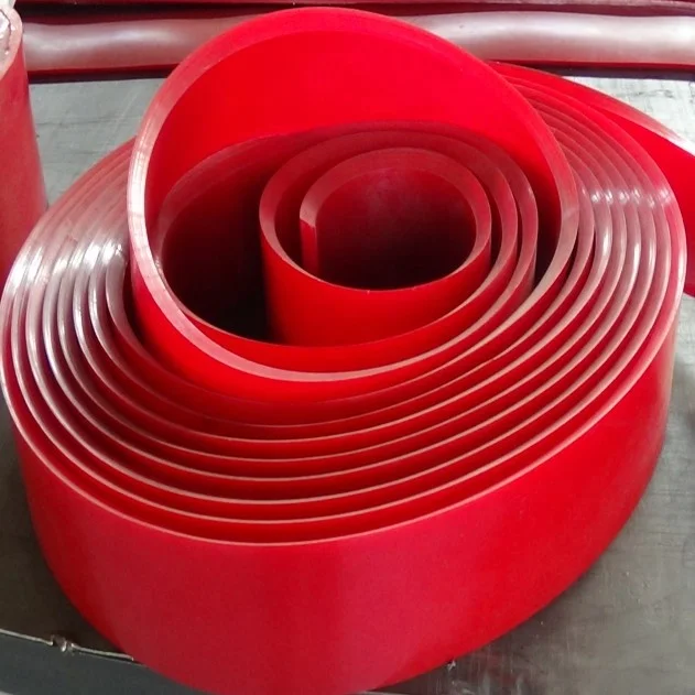 Belt Sealing Systems Conveyor Side Polyurethane skirt board With Clamps