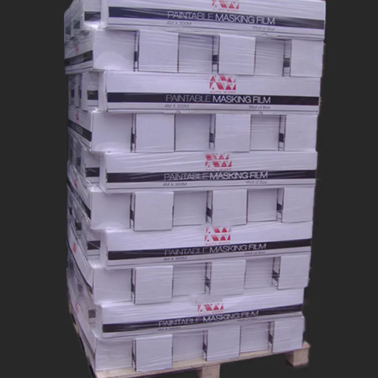 car spray paint plastic masking film 4mx150m hdpe film