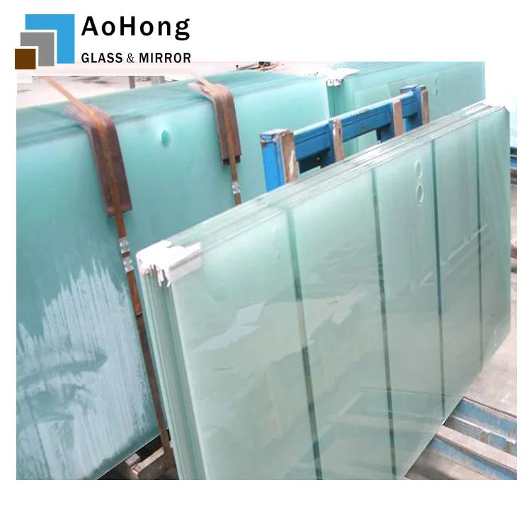 3mm 4mm 5mm 6mm 8mm 10mm 12mm 15mm 19mm thk Clear Tempered Glass