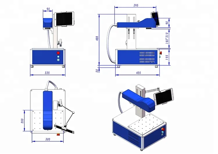 MRJ-Laser metal laser engraving machine