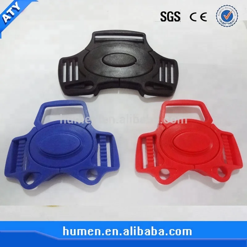 Factory Various size hot sales backpack luggage accessories custom high quality breakaway 2022 latest plastic bag release buckle