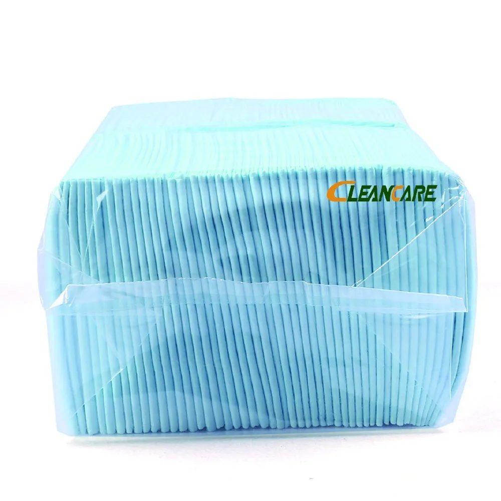 Leakproof Plastic Liner Anti-Leakage Pe Film Reusable Disposable Blue Medical Baby Underpad