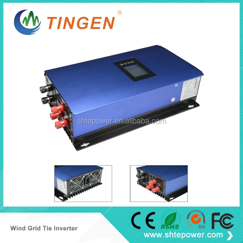 MPPT Wind Power Inverter 48V 2000W On Grid Tie Inverter With Limiter