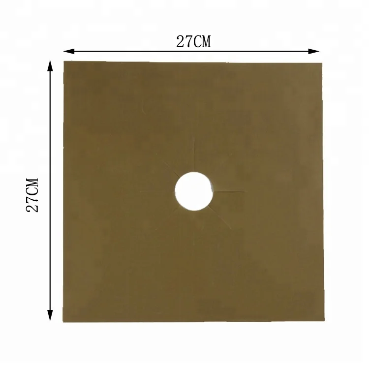 
Black, Silver, Golden Easy Clean Stove Liner Cover Stove Burner Covers Protector 