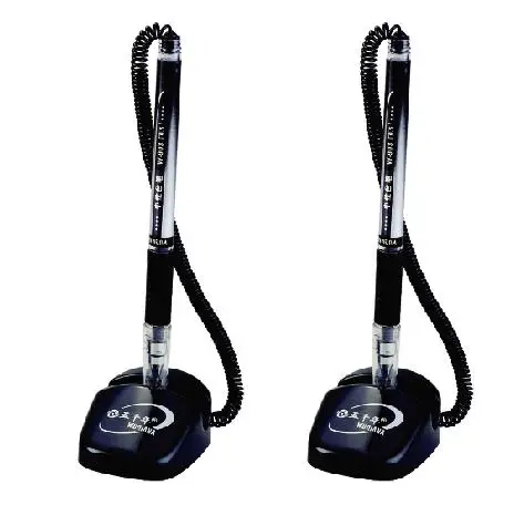 factory price desk pen plastic material cheap desk pen table pen for school and office